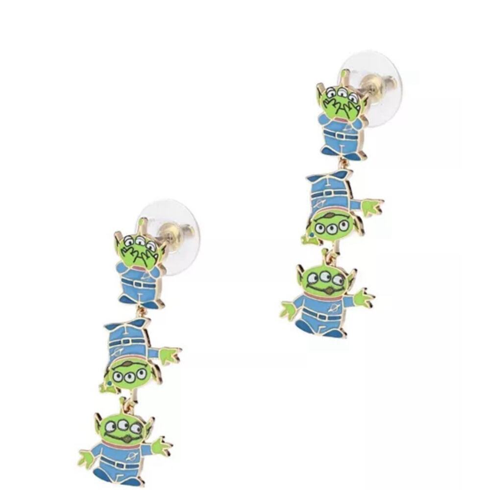 Disney Pixar BAUBLEBAR Toy Story Aliens Drop Earrings NIB